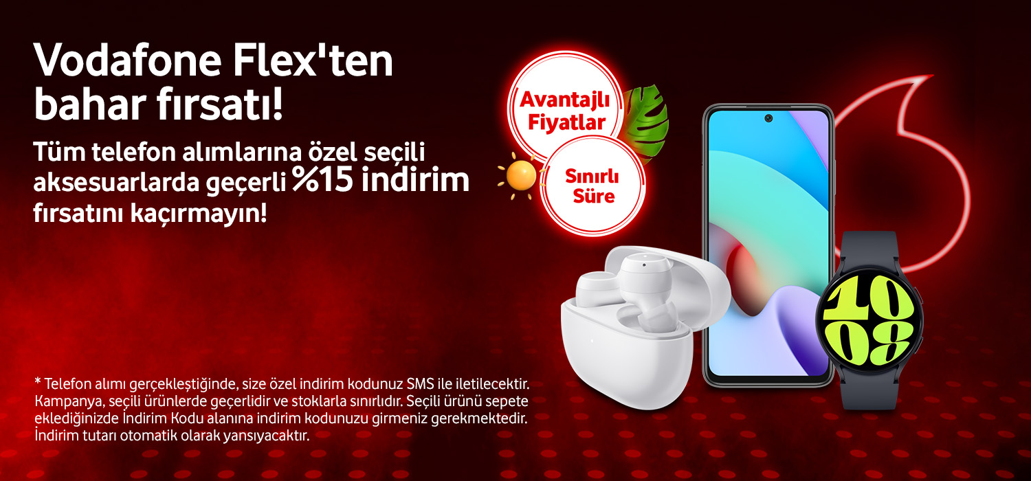 Vodafone flexten bahar fırsatı- telefonlartab