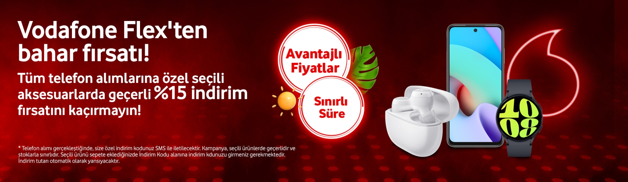 Vodafone flexten bahar fırsatı- telefonlartab