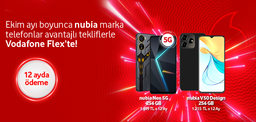 Nubia ekim ayı- telefonlartab