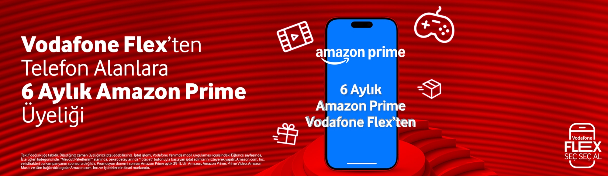 Amazon prime üyeliği hediye- telefonlar