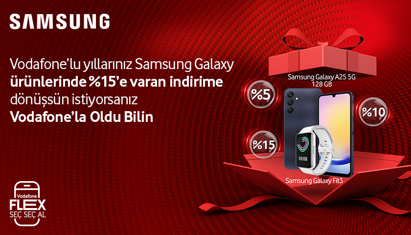 Galaxy ürünlerinde %15e varan indirim-yıllarınvodafonelusutab