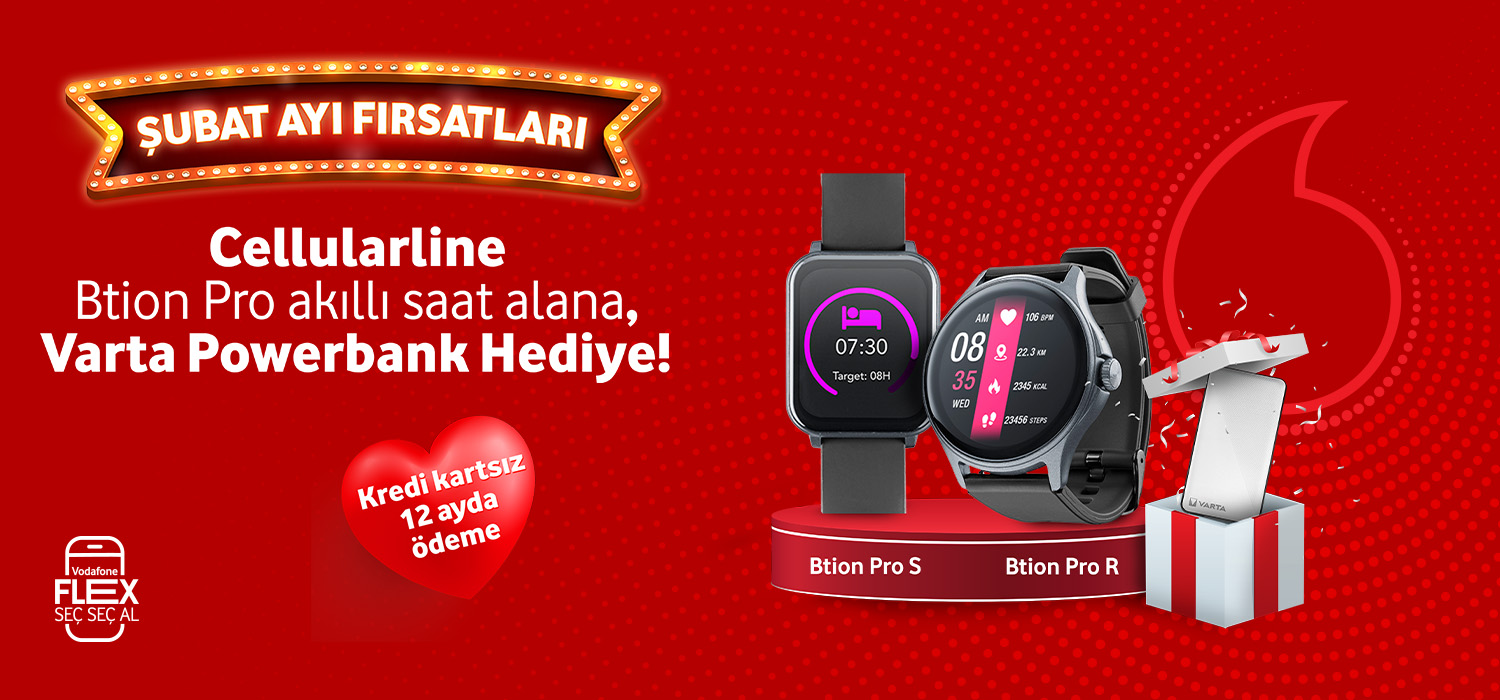 Cellularline Btion Pro Varta powerbank hediye! - giyilebilirtab