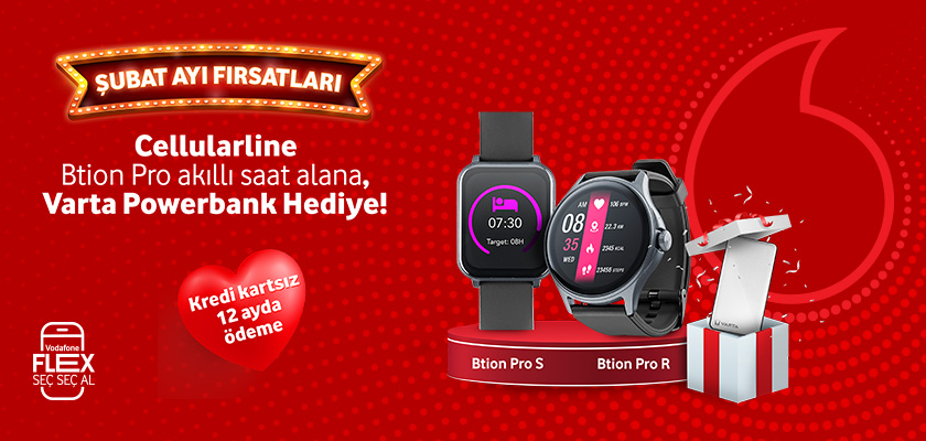 Cellularline Btion Pro Varta powerbank hediye! - giyilebilirtab