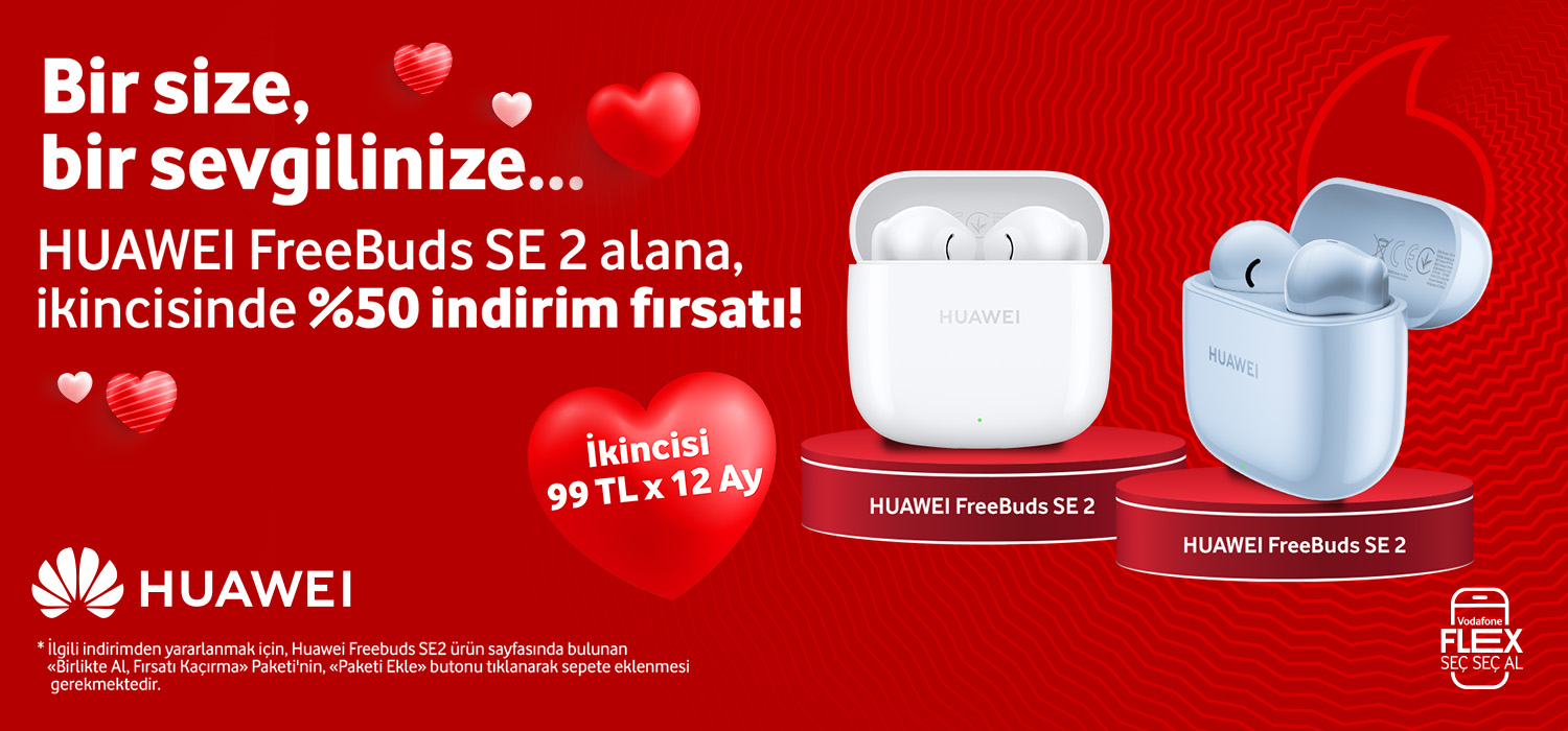 Huawei Freebuds SE2 alana ikincisi %50 indirim- aksesuarlartab