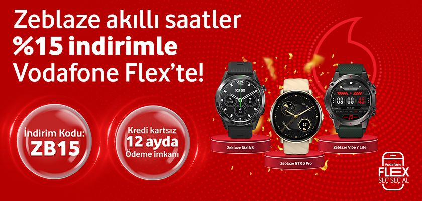 Zeblaze Akıllı saatler %15 indirimle - giyilebilirtab