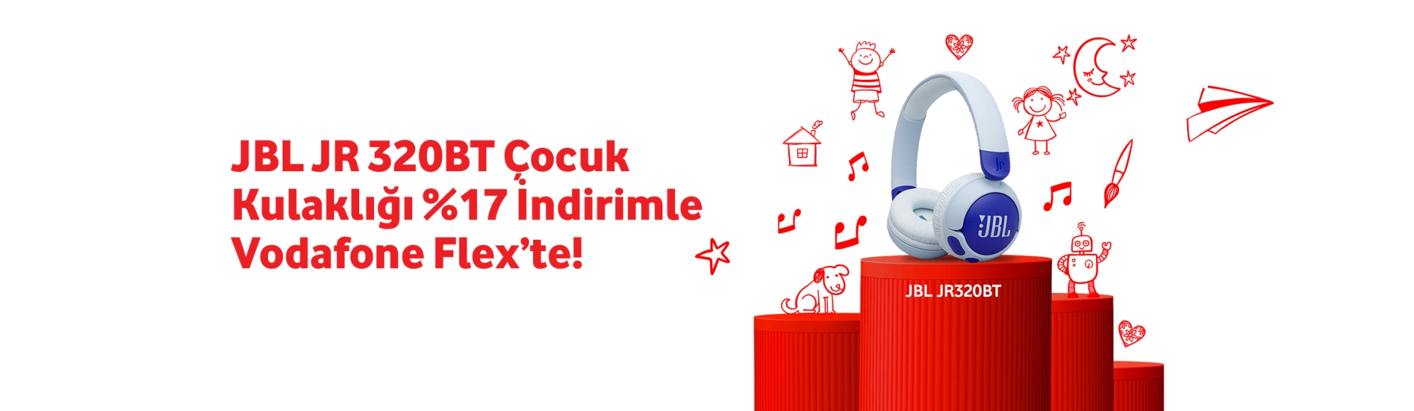 JBL JR320BT Çocuk Kulaklığı %17 indirimle - aksesuarlartab
