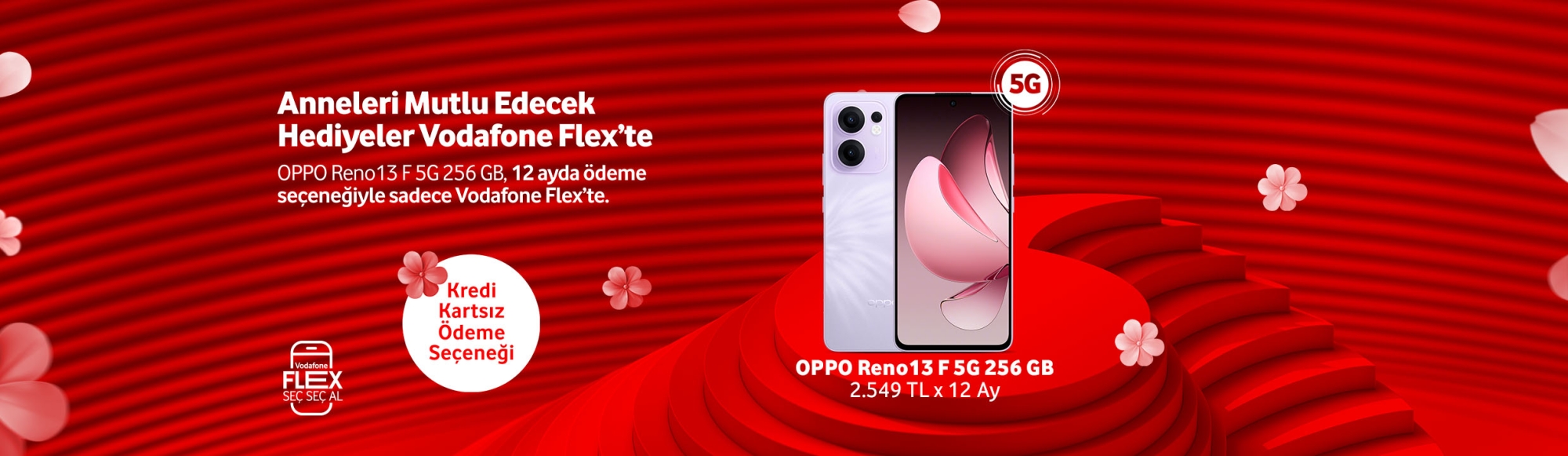 Anneler Günü OPPO Reno13 F 5G 12 Ayda Ödeme - ayınfırsatlarıtab