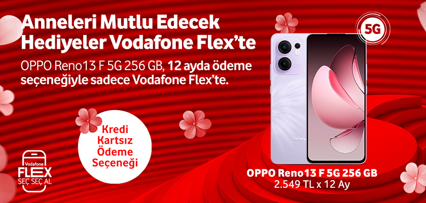 Anneler Günü OPPO Reno13 F 5G 12 Ayda Ödeme - ayınfırsatlarıtab