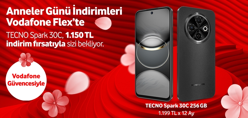 Anneler Günü Tecno Spark 30C - telefonlartab