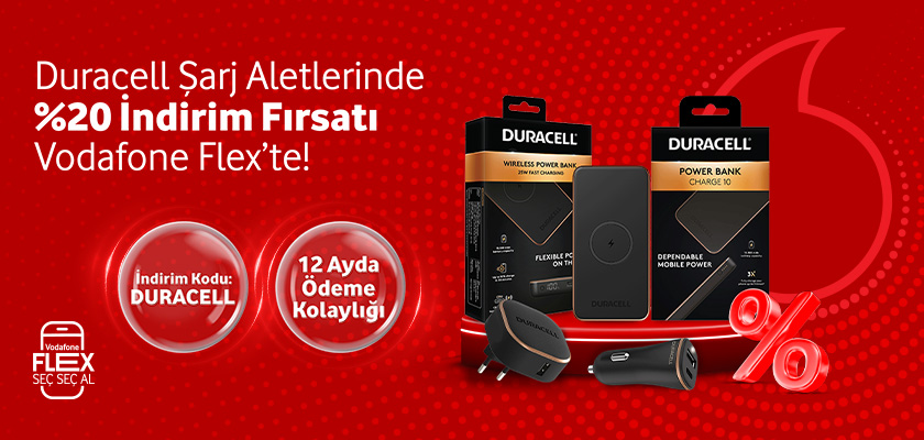 Duracell promocode %20 indirim - aksesuarlar