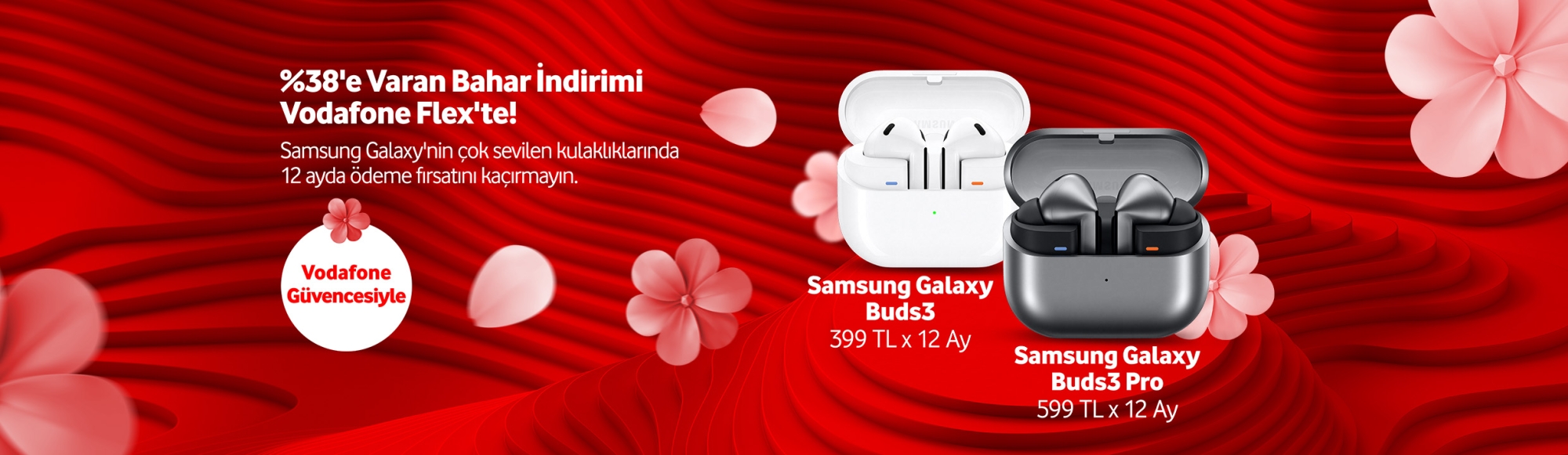 Samsung Galaxy Kulaklıklar %38'e varan bahar indirimi - aksesuarlartab