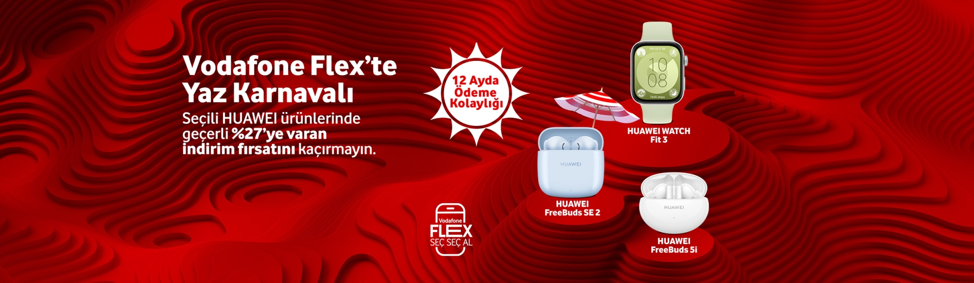 Huawei ürünlerinde geçerli %27 indirim - giyilebilirtab
