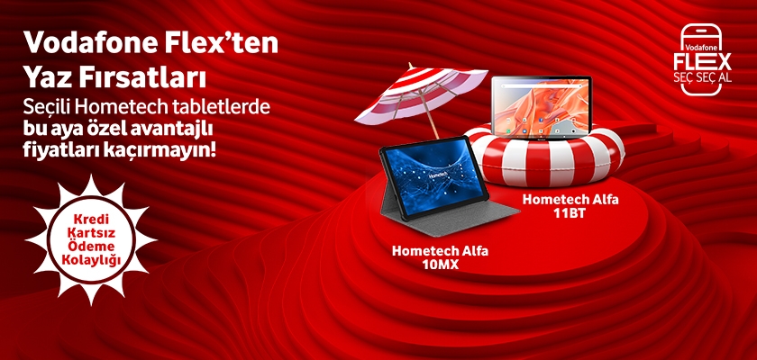 Hometech tabletlerde bu aya özel - tabletbilgisayartab