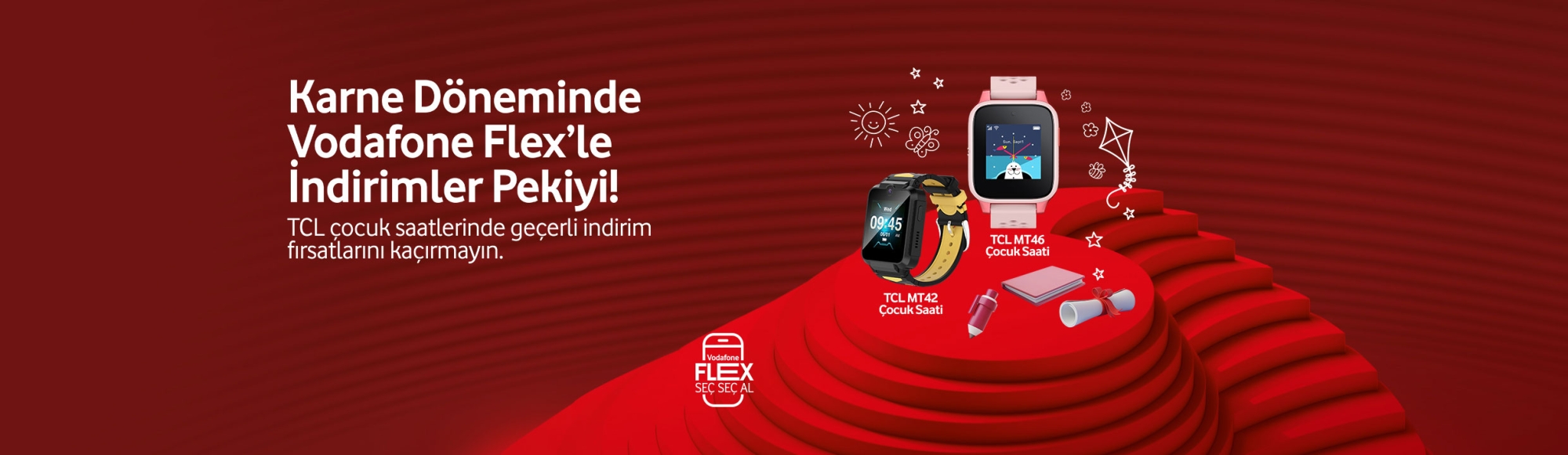 Karne Dönemi- TCL Çocuk saatleri - giyilebilirtab