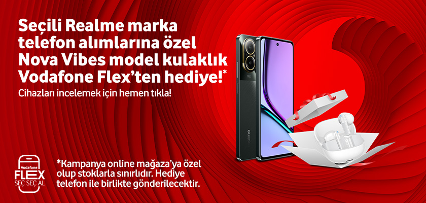 Realme telefonlara nova vibes kulaklık hediye