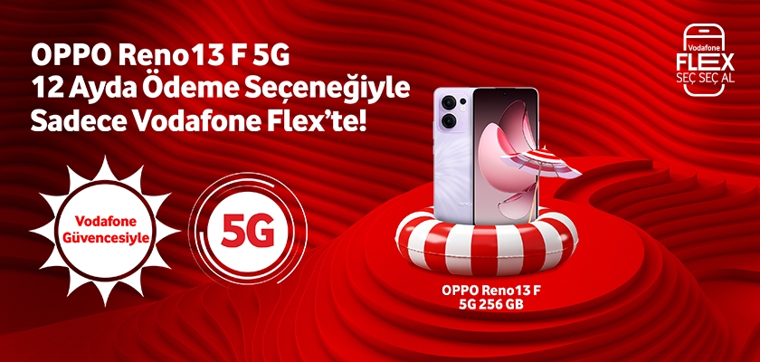 OPPO Reno13 F 5G 12 ayda ödeme seçeneğiyle - telefonlartab