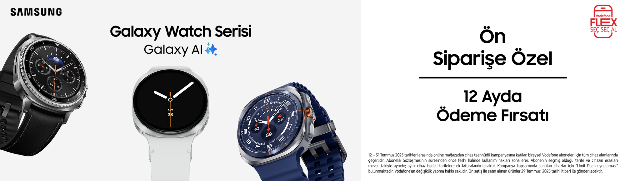 Samsung Galaxy Watch 8 serisi ön satış - giyilebilirtab