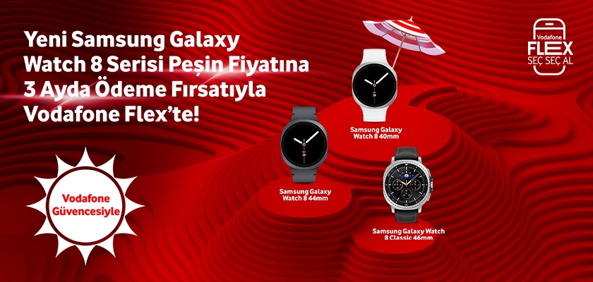 Samsung Galaxy Watch8 serisi PFT3 Ayda ödeme - giyilebilirtab