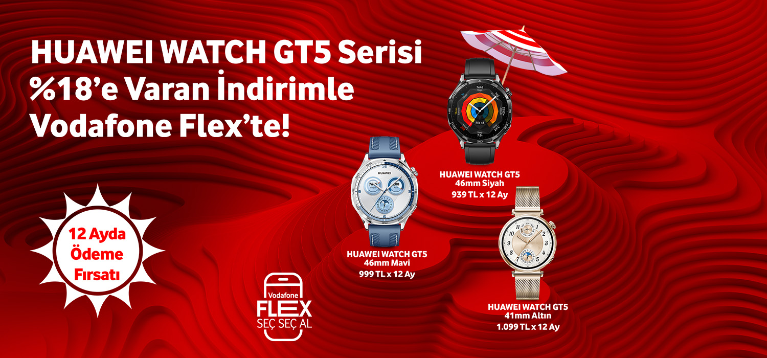 Huawei Watch GT5 serisi %18'e varan indirimle - giyilebilirtab