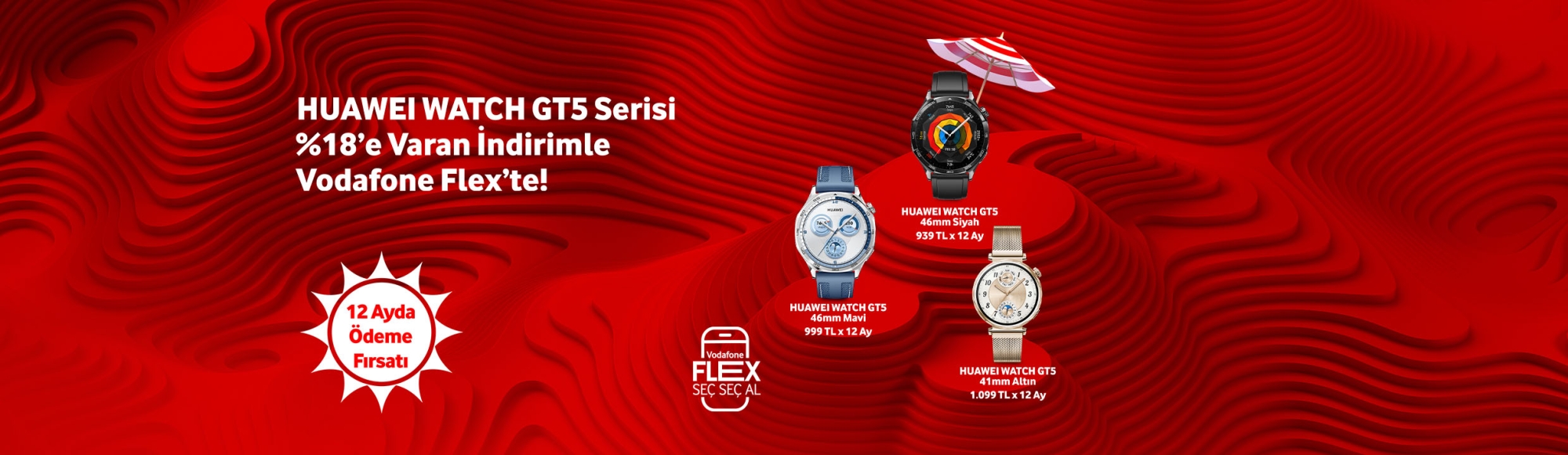 Huawei Watch GT5 serisi %18'e varan indirimle - giyilebilirtab