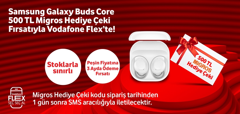 Samsung Galaxy Buds Core Migros Hediye Çeki - aksesuarlartab