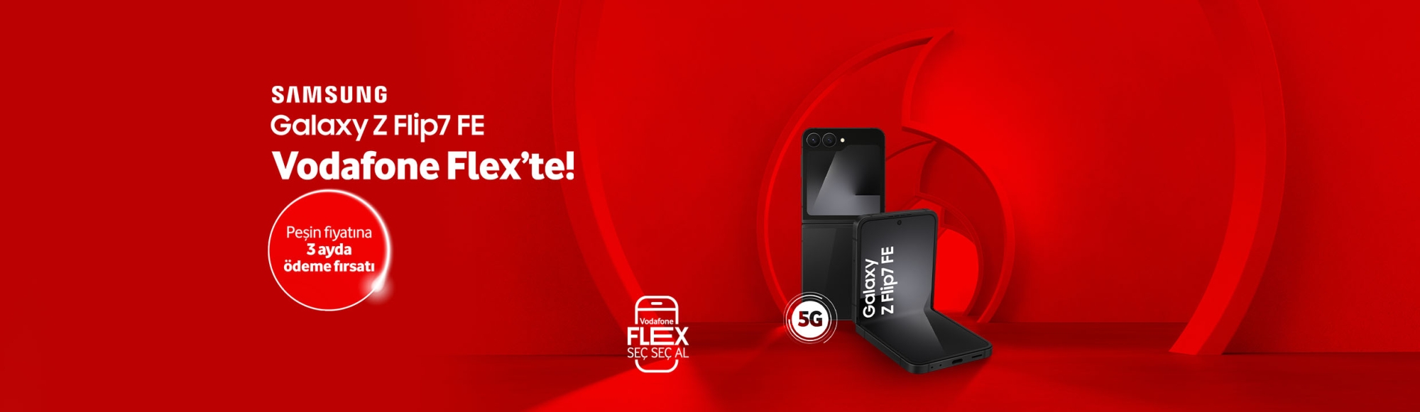 Samsung Galaxy Z Flip7 FE Flex'te