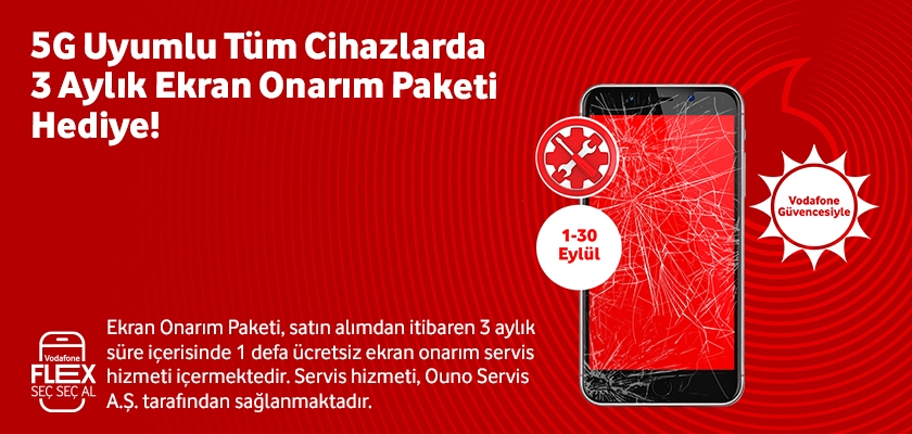 Ekran Onarım Paketi 5G Uyumlu tüm cihazlarda - telefonlartab