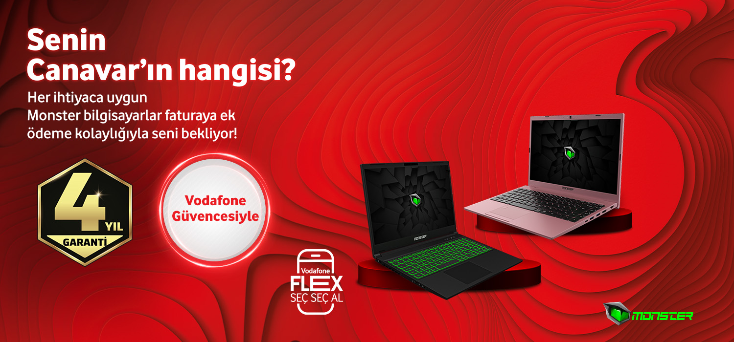 Monster bilgisayarlar 4 Yıl Garanti -tabletbilgisayartab