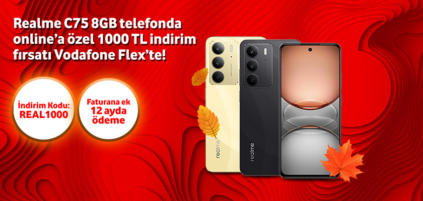 Realme C75 8GB İndirim Kodu - telefonlartab