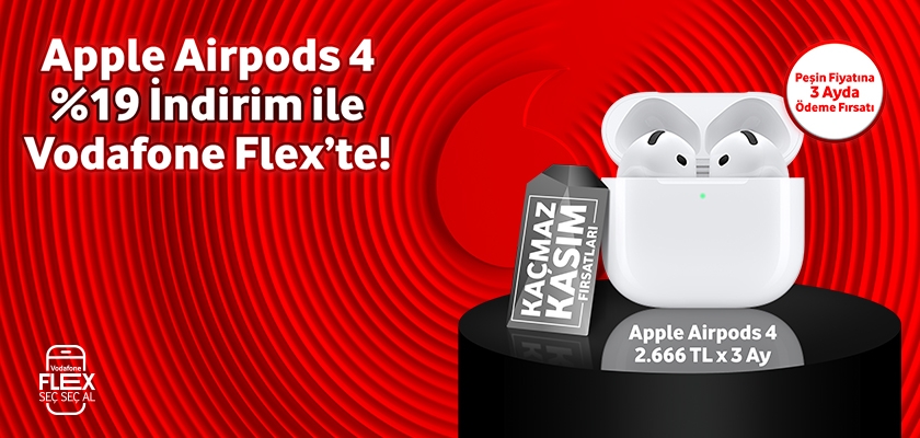 Apple Airpods 4 Kaçmaz Kasım - aksesuarlartab