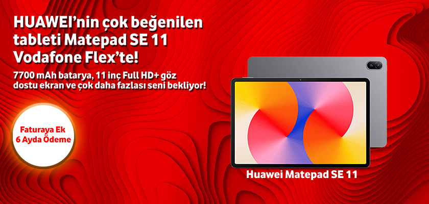 Huawei'in en çok beğenilen tableti Matepad SE 11