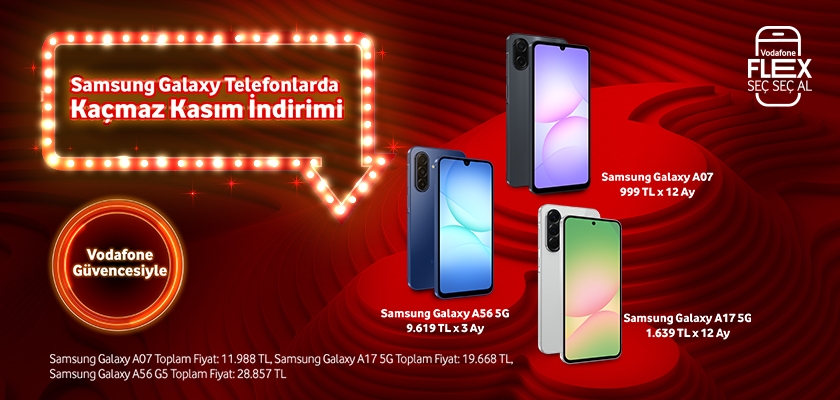 Samsung Galaxy Telefonlarda Kaçmaz Kasım İndirimleri -telefonlartab