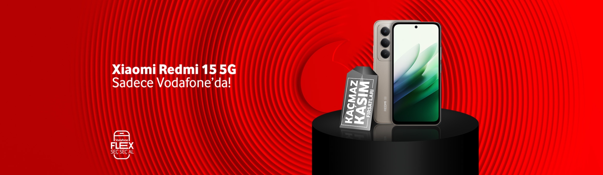 Xiaomi Redmi 15 5G Sadece ve İlk Kez Vodafone Flex'te - telefoblratab