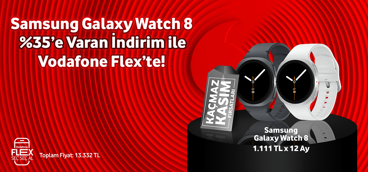 Samsung Galaxy Watch 8 %35 indirim ile - giyilebilirtab