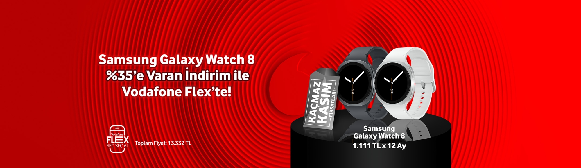 Samsung Galaxy Watch 8 %35 indirim ile - giyilebilirtab