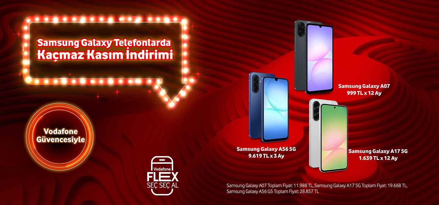 Samsung Galaxy Telefonlarda Kaçmaz Kasım İndirimleri - telefonlartab