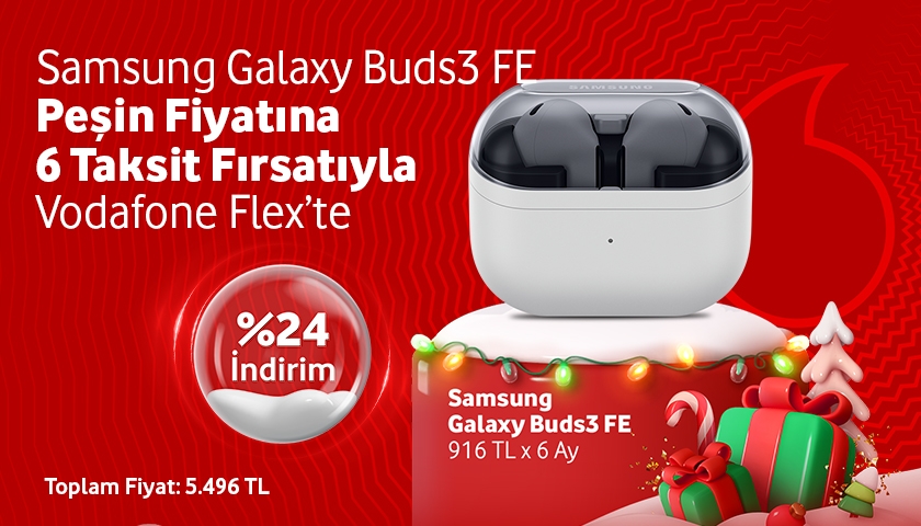 Samsung Galaxy Buds3 FE peşin fiyatına 6 ay taksit fiyat fırsatıyla - aksesuarlartab