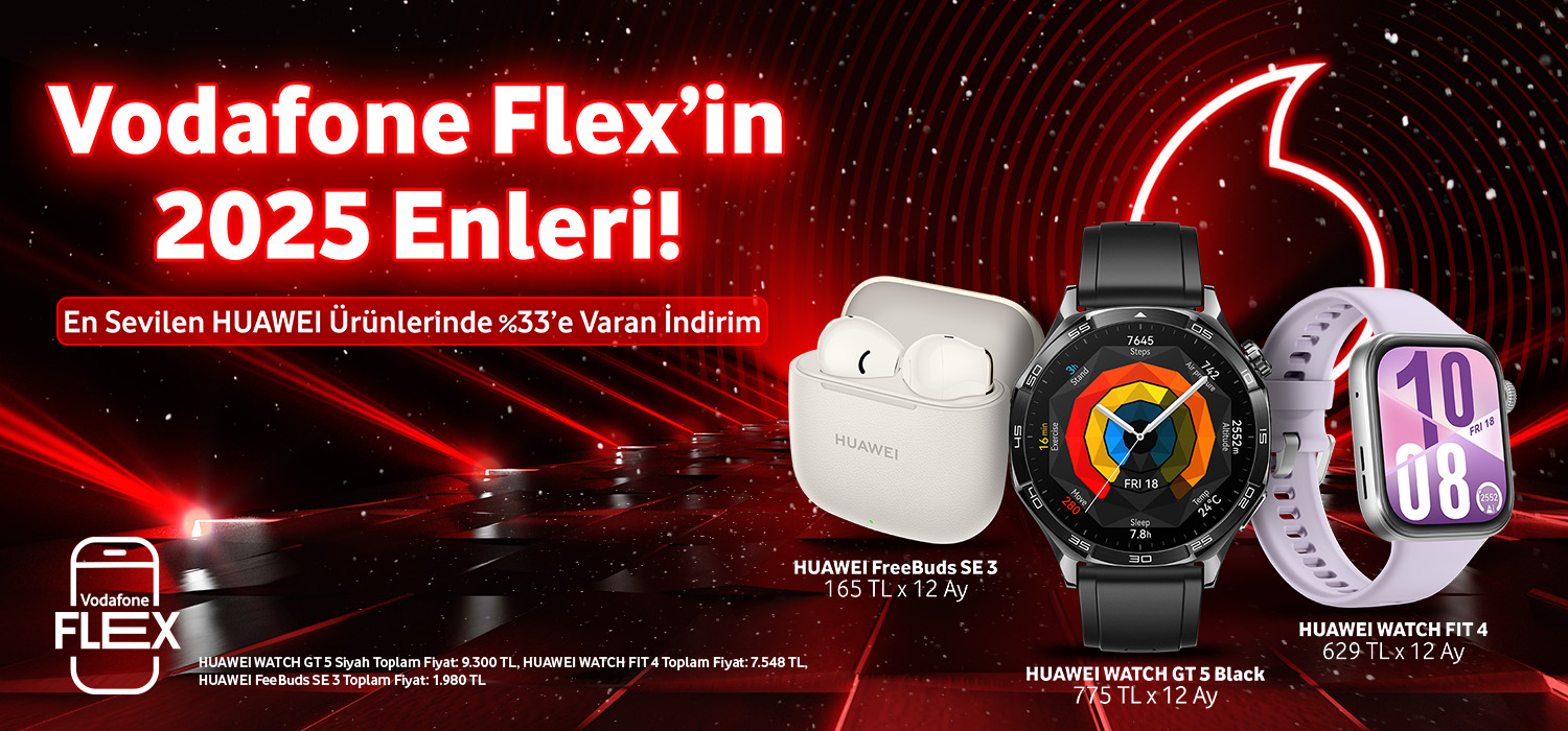 Vodafone Flex'in 2025 En'leri - giyilebilirtab