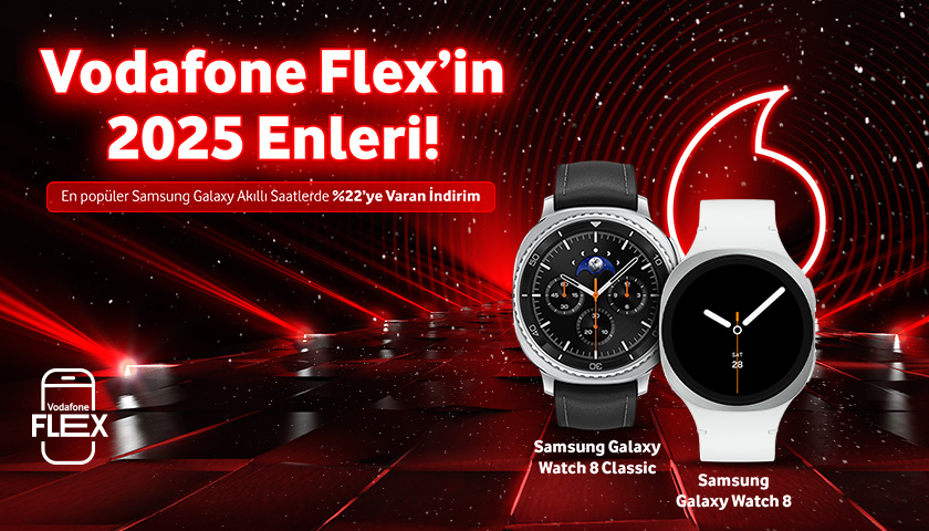 Vodafone Flex'in 2025 Enleri_Samsung Galaxy Akıllı Saatler - giyilebilirtab