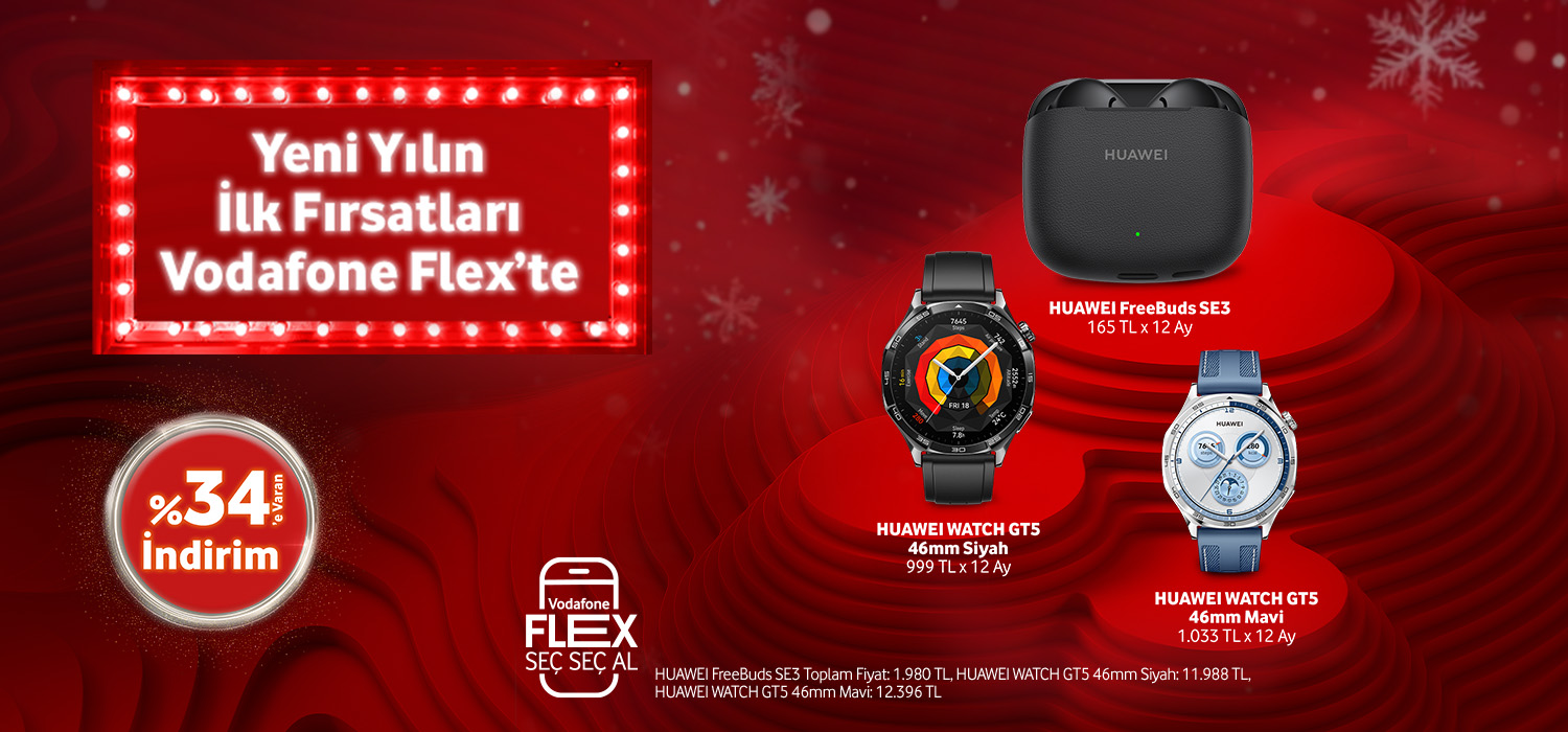 Huawei Yeni Yılın İlk Fırsatları %34'e varan indirim - giyilebilirtab