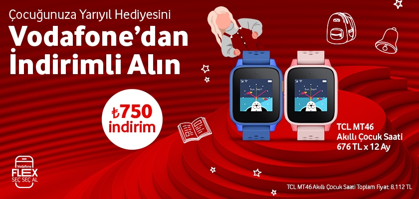 TCL MT46 Akıllı Çocuk Saati - giyilebilirtab