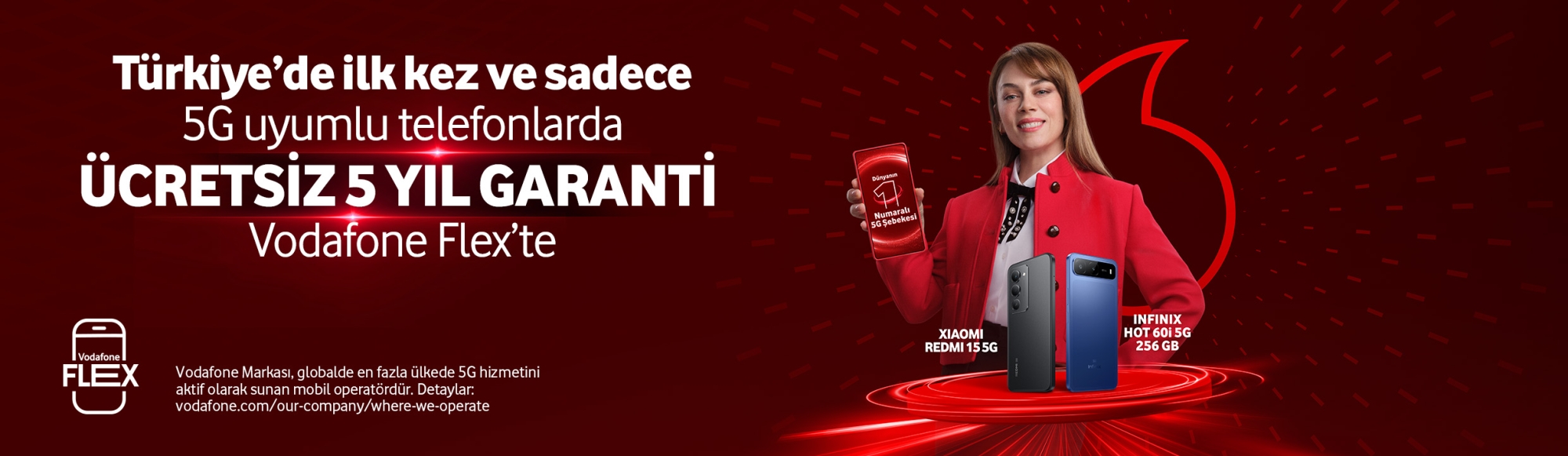 Infinix Xiaomi Türkiye'de ilk kez ve sadece 5G uyumlu telefonlarda 5 yıl garanti