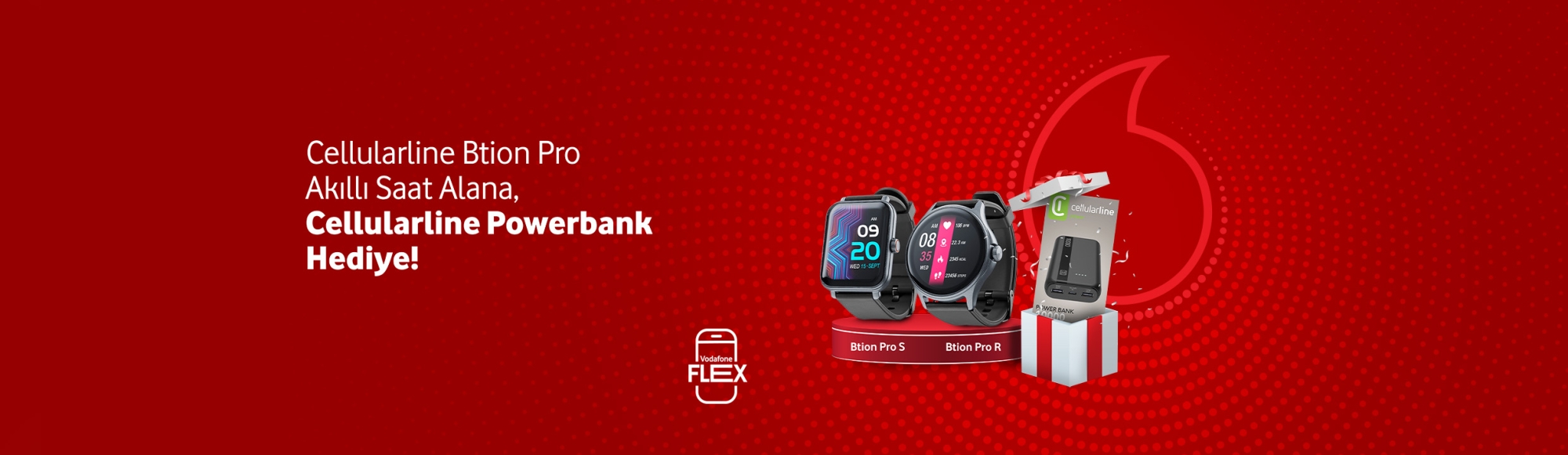 Cellularline Btion Pro Akıllı Saat Alana, Cellularline Powerbank Hediye! - giyilebilirtab