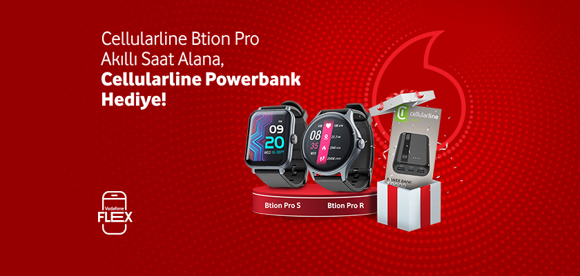 Cellularline Btion Pro Akıllı Saat Alana, Cellularline Powerbank Hediye! - aksesuarlartab