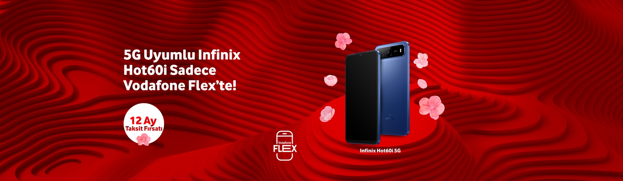 5G uyumlu Infinix Hot60i Sadece Vodafone Flex'te - telefonlartab