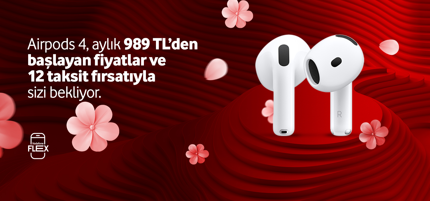 Airpods 4, aylık 989 TL'den başlayan fiyatlar ve 12 taksit fırsatıyla sizi bekliyor - ayınfirsatlari