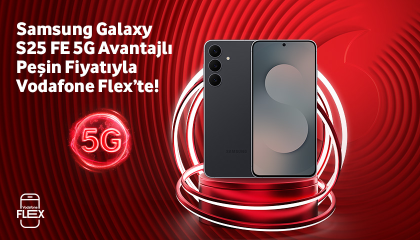 Samsung Galaxy S25 FE 5G avantajlı peşin fiyatıyla Vodafone Flex'te - ayınfırsatlarıtab