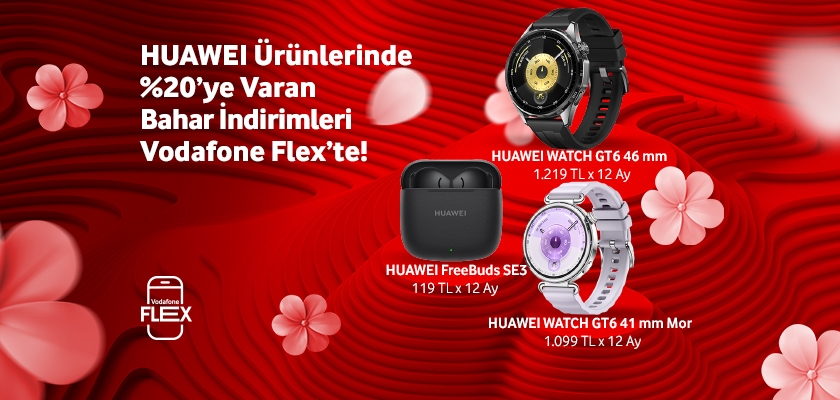 Huawei ürünlerinde %20'ye varan bahar indirimleri - ayınfırsatlarıtab