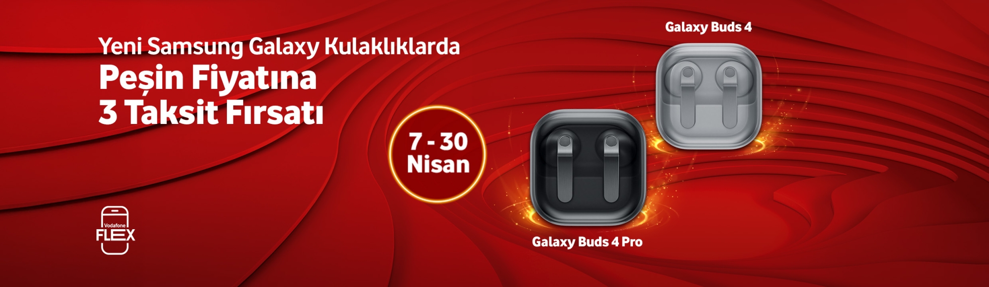 Samsung Galaxy Kulaklıklarda peşin fiyatına 3 taksit fırsatı - aksesuarlartab