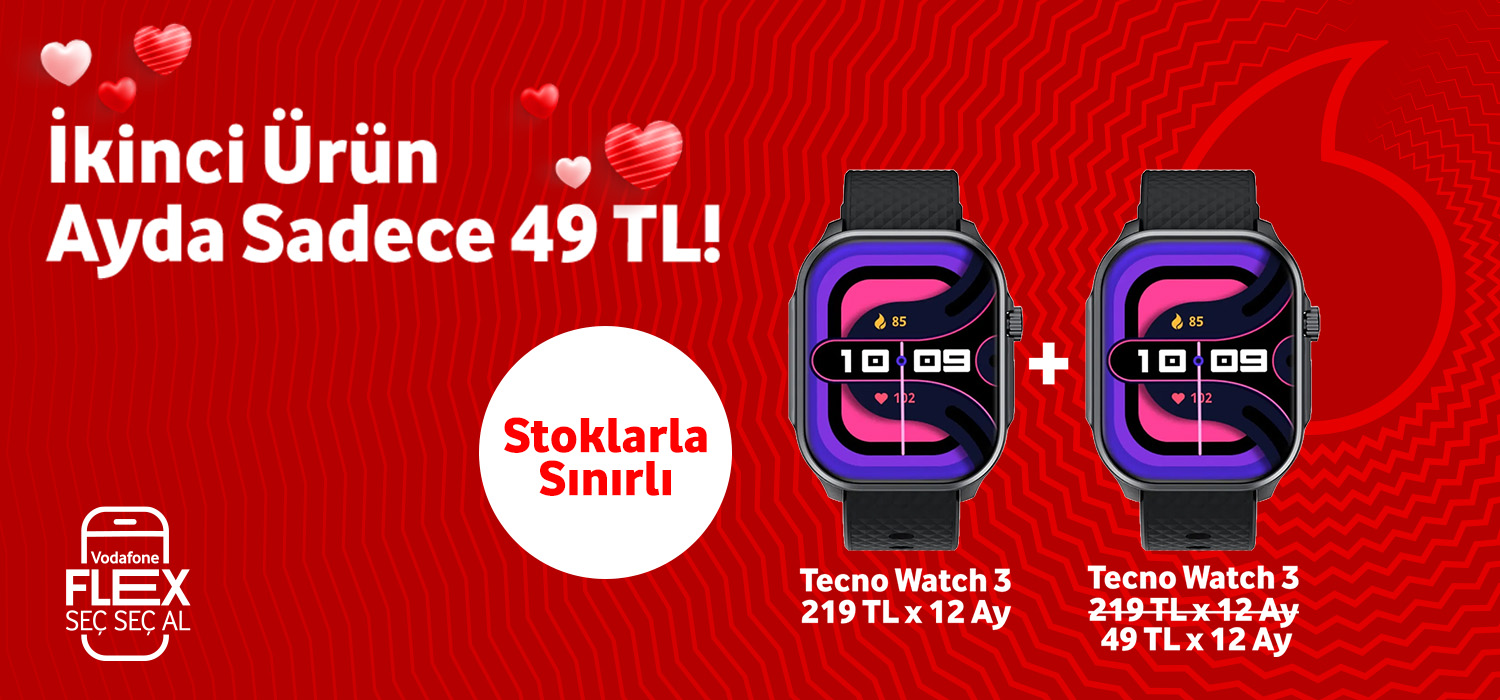 Tecno watch 3 Active, ikinci ürün ayda sadece 49 TL - ayınfırsatlarıtab